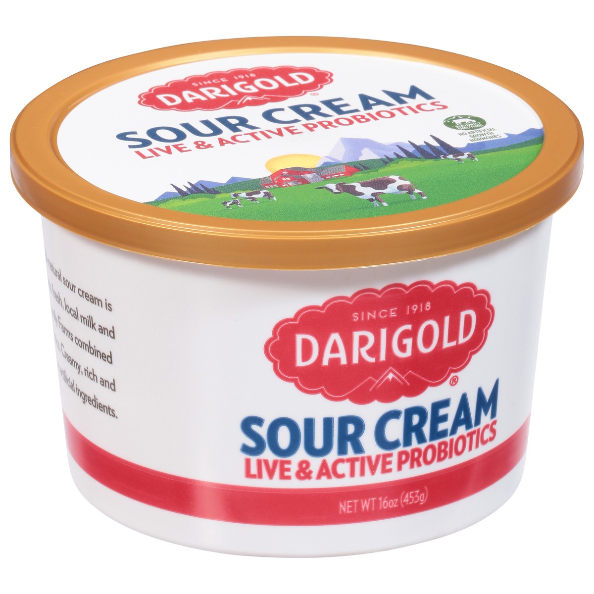 slide 4 of 9, Darigold Sour Cream, 16 oz