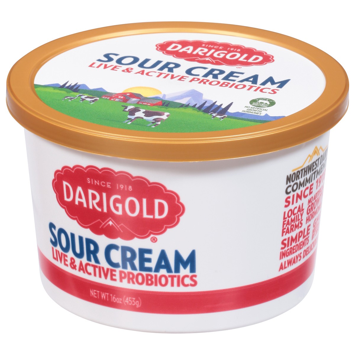 slide 2 of 9, Darigold Sour Cream, 16 oz
