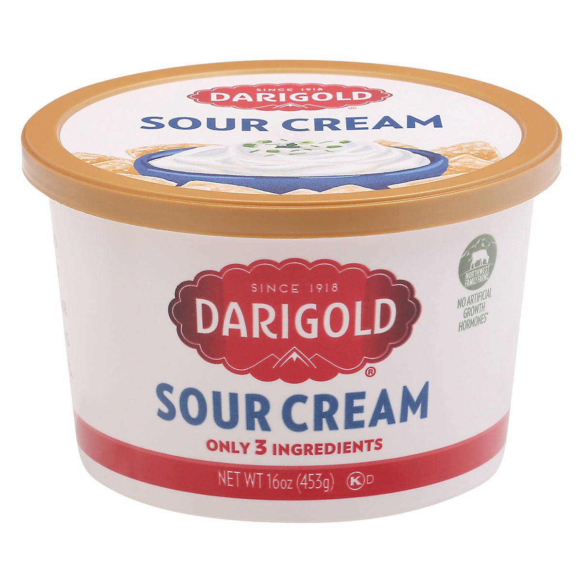 slide 1 of 9, Darigold Sour Cream, 16 oz