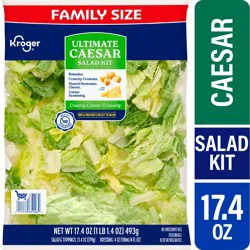 Kroger Family Size Ultimate Caesar Salad Kit