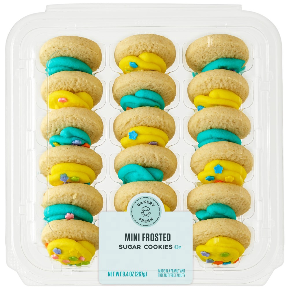 slide 2 of 2, Bakery Fresh Mini Frosted Cookies, 9.4 oz