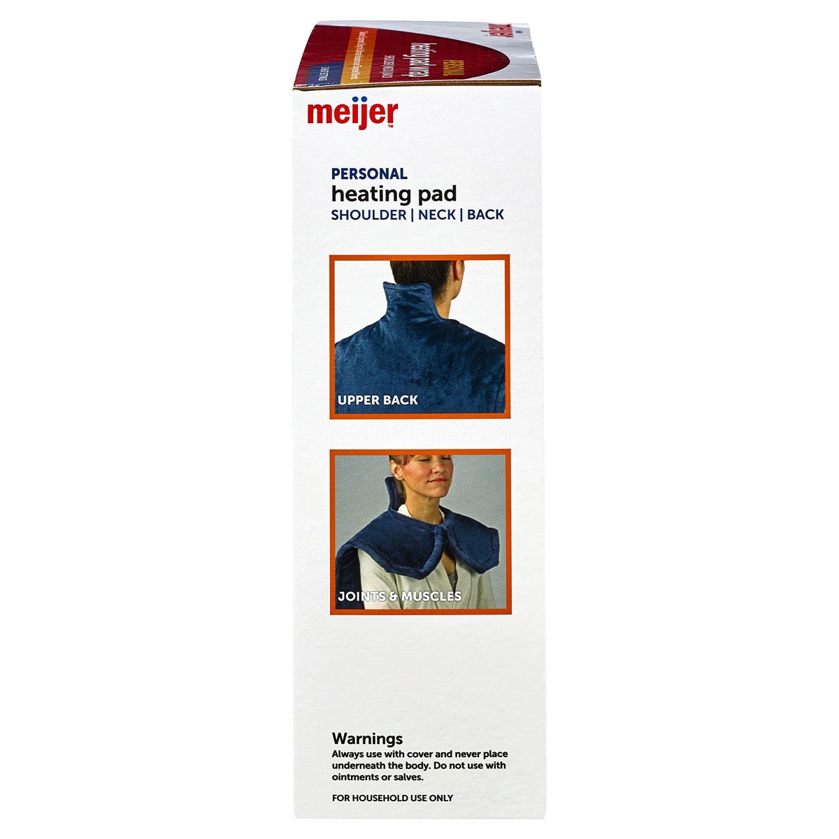 slide 9 of 9, Meijer Heating Pad Wrap, 1 ct