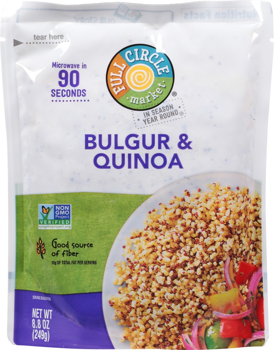 slide 1 of 15, Full Circle Market Bulgur & Quinoa 8.8 oz, 8.8 oz