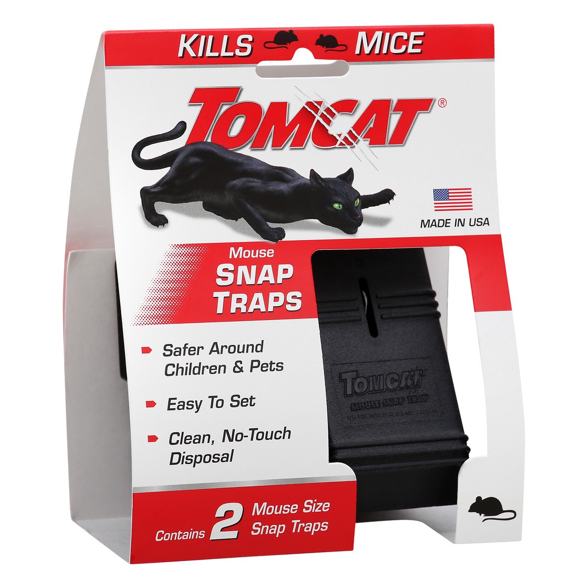 slide 9 of 9, Tomcat Snap Traps 2 ea, 2 ct