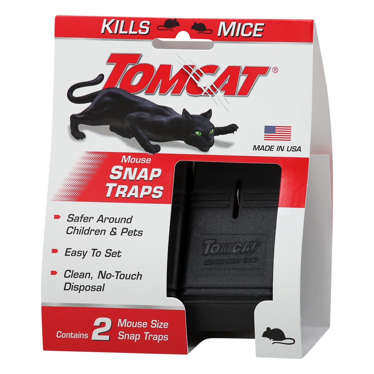 slide 3 of 9, Tomcat Snap Traps 2 ea, 2 ct