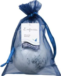 Enfusia Muscle Bomb Fizz & Foam Bath Bomb 8.2 oz