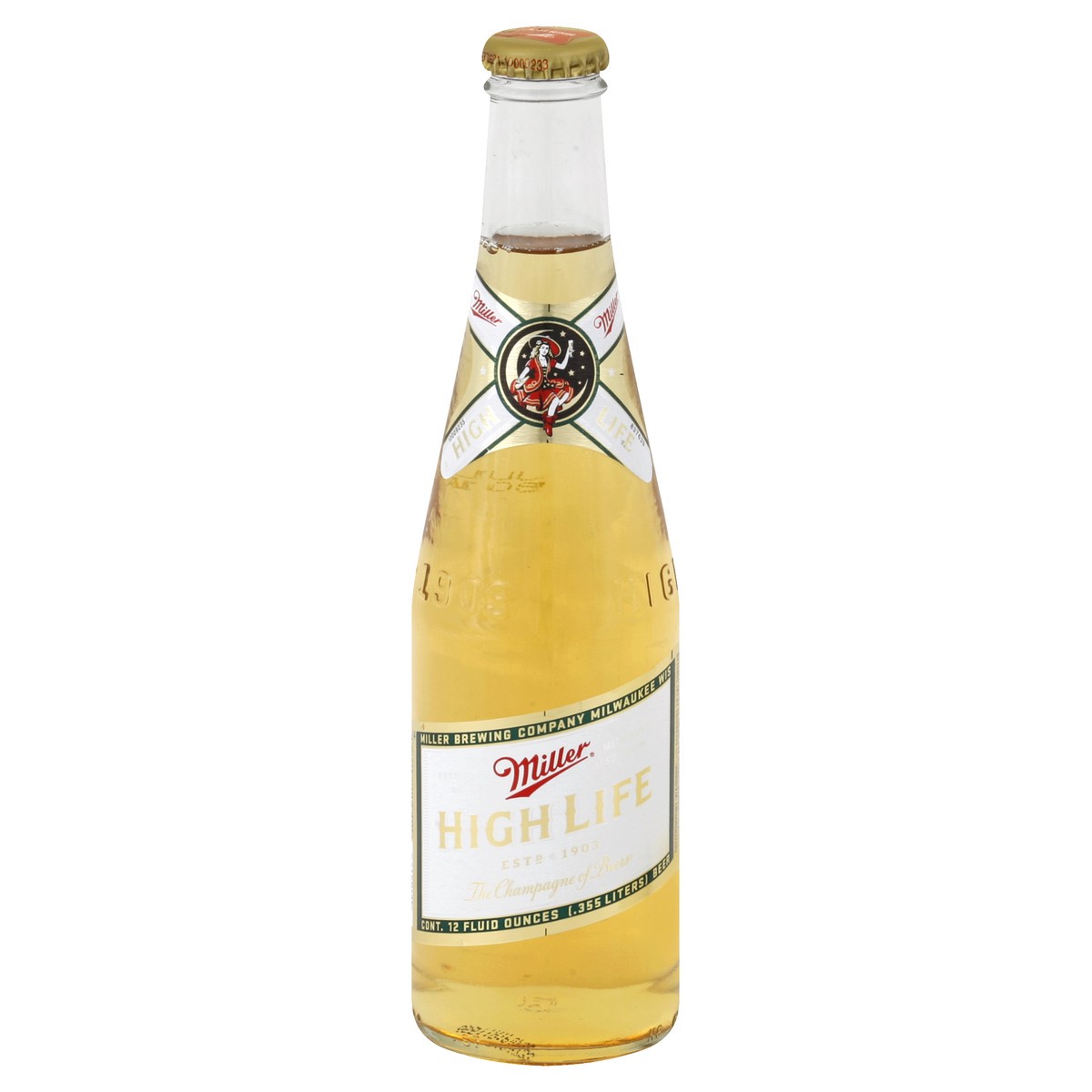 slide 7 of 7, Miller High Life Beer, 18 ct; 12 fl oz