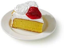 Bakery Fresh Strawberry Crunch Cake Slice