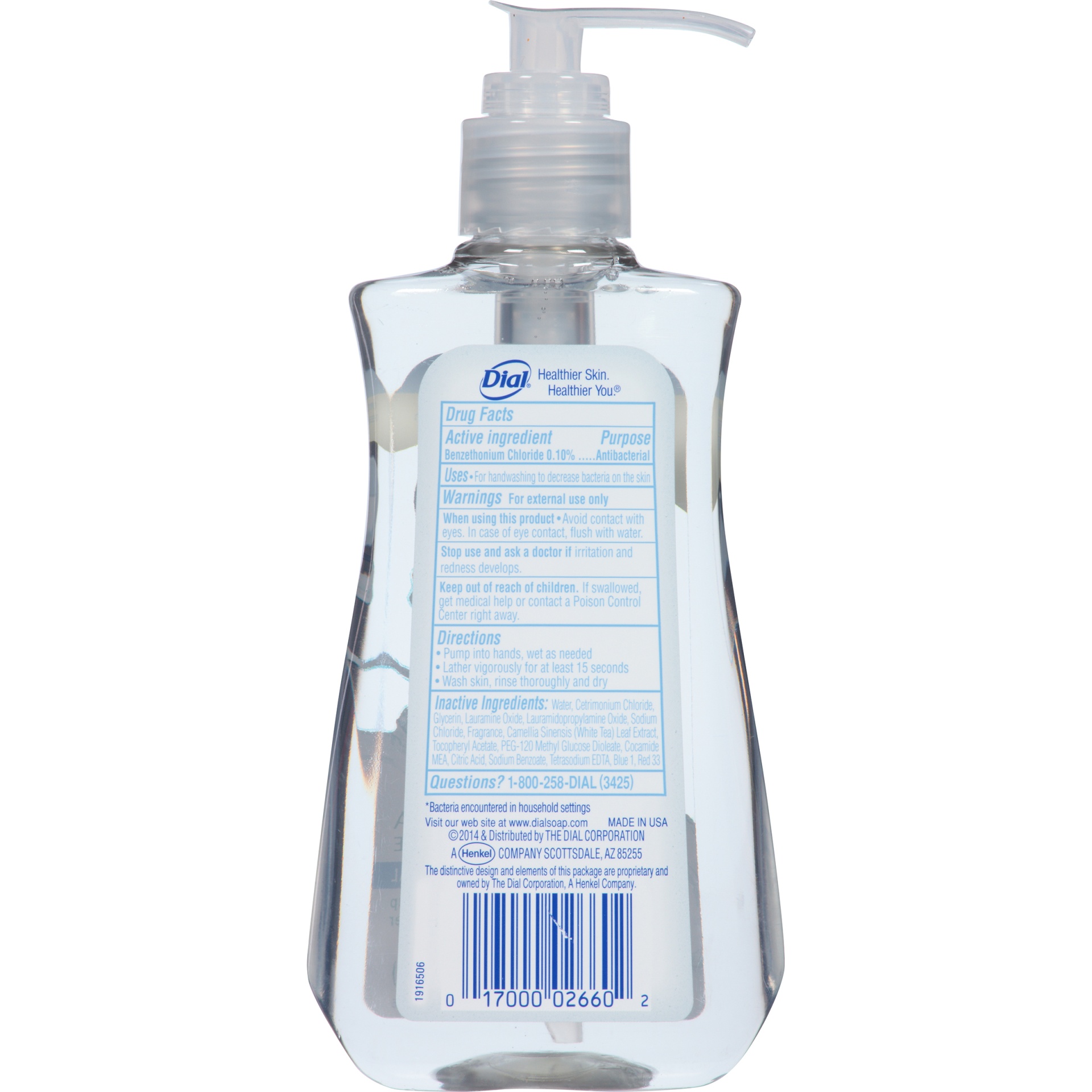 Dial White Tea Liquid Hand Soap 7.5 fl oz Shipt