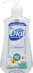 Dial Hand Soap Liquid With Moisturizer Antibacterial White Tea - 7.5 Fl. Oz.