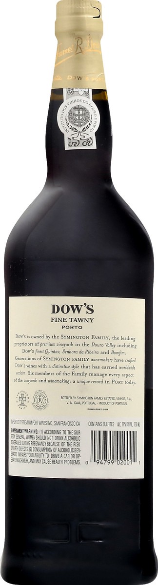 slide 7 of 9, Dow's Fine Tawny Porto 750 ml, 750 ml