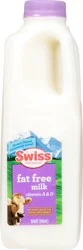 Swiss Premium Fat Free Milk, 1 Quart