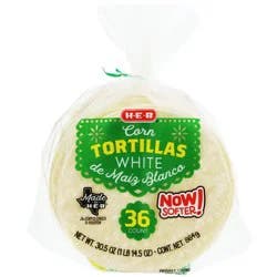 H-E-B White Corn Tortillas