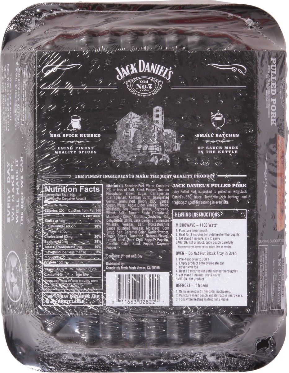 slide 9 of 12, Jack Daniel's Pulled Pork Party Pack 24 oz, 24 oz