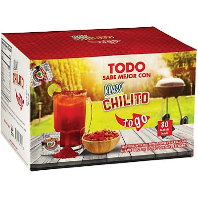 slide 1 of 1, Klass Chilito To-Go Chilli Powder Packets, 80 ct