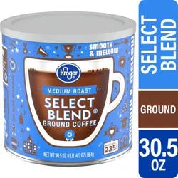 Kroger Select Blend Medium Roast Ground Coffee - 30.5 oz