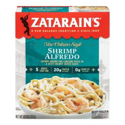Zatarain's Frozen Meal - Shrimp Alfredo, 10.5 oz