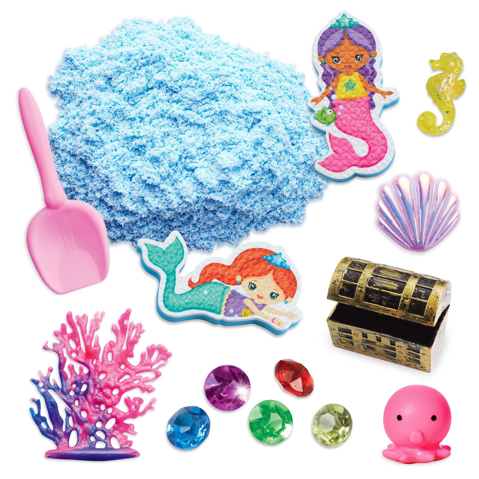 slide 8 of 12, Faber-Castell Creativity For Kids Mermaid Sensory Bin, 10.25 in x 14.5 in x 4.75 in