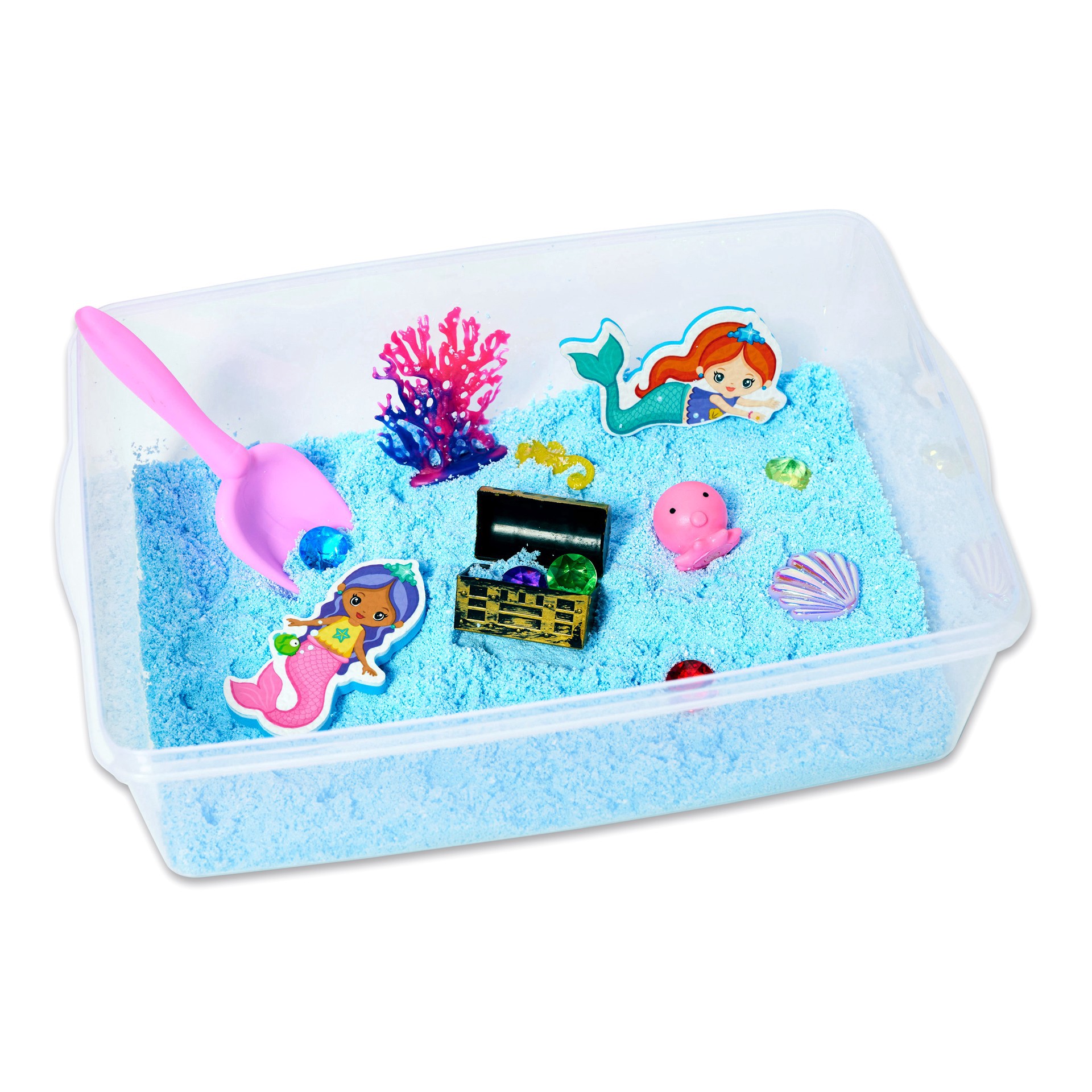 slide 7 of 12, Faber-Castell Creativity For Kids Mermaid Sensory Bin, 10.25 in x 14.5 in x 4.75 in