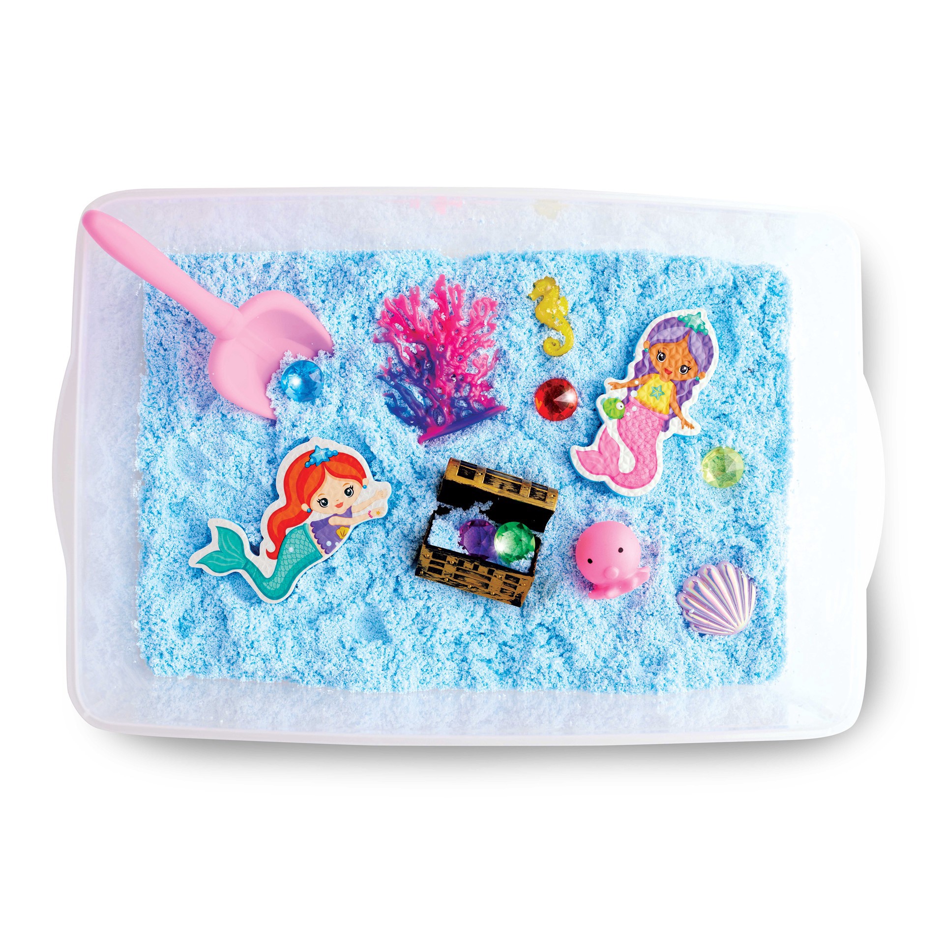 slide 12 of 12, Faber-Castell Creativity For Kids Mermaid Sensory Bin, 10.25 in x 14.5 in x 4.75 in