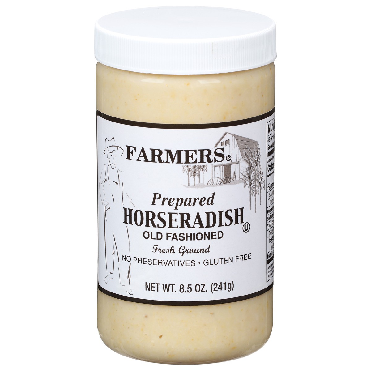 slide 1 of 9, Farmer's Farmers Prepared Horseradish, 8.5 oz