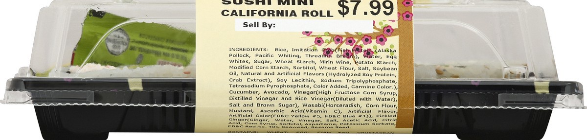 slide 3 of 5, ACE Sushi Mini California Roll, 1 ct