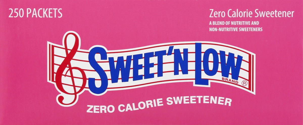 slide 4 of 9, Sweet'N Low Zero Calorie Sweetener 250 ct Box, 250 ct
