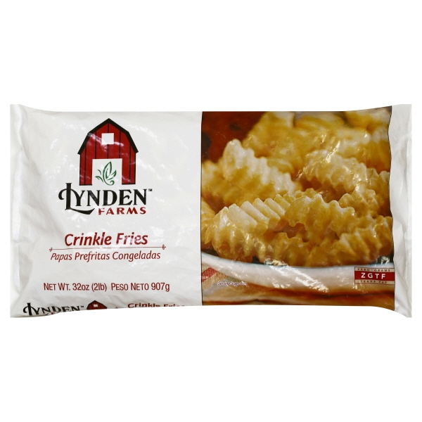 slide 1 of 1, Lynden Farms Crinkle Fries, 32 oz