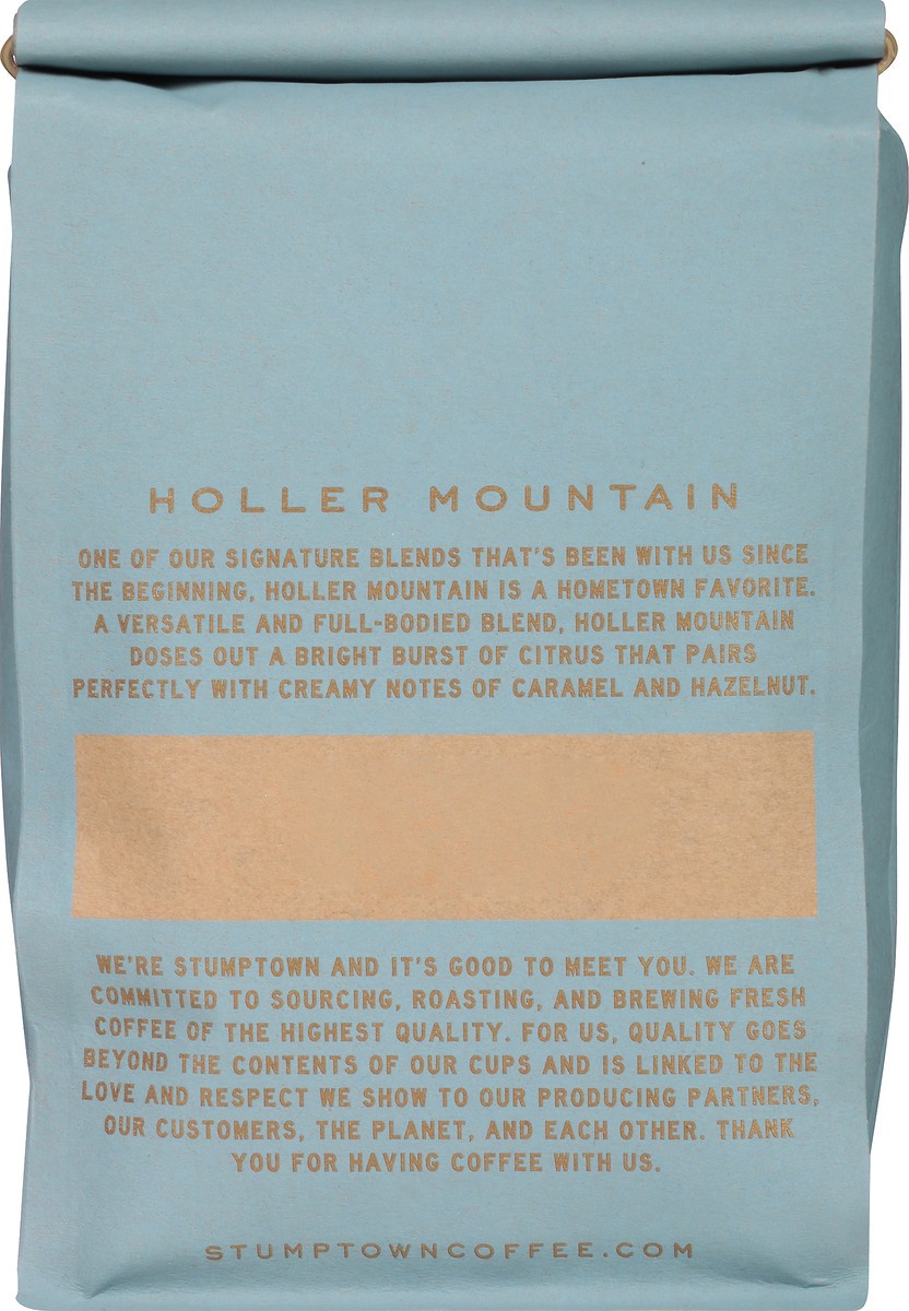 slide 7 of 12, Stumptown Coffee Holler Mountain Blend Creamy & Caramel Organic Whole Bean Coffee 12 oz. Stand Up Bag, 12 oz