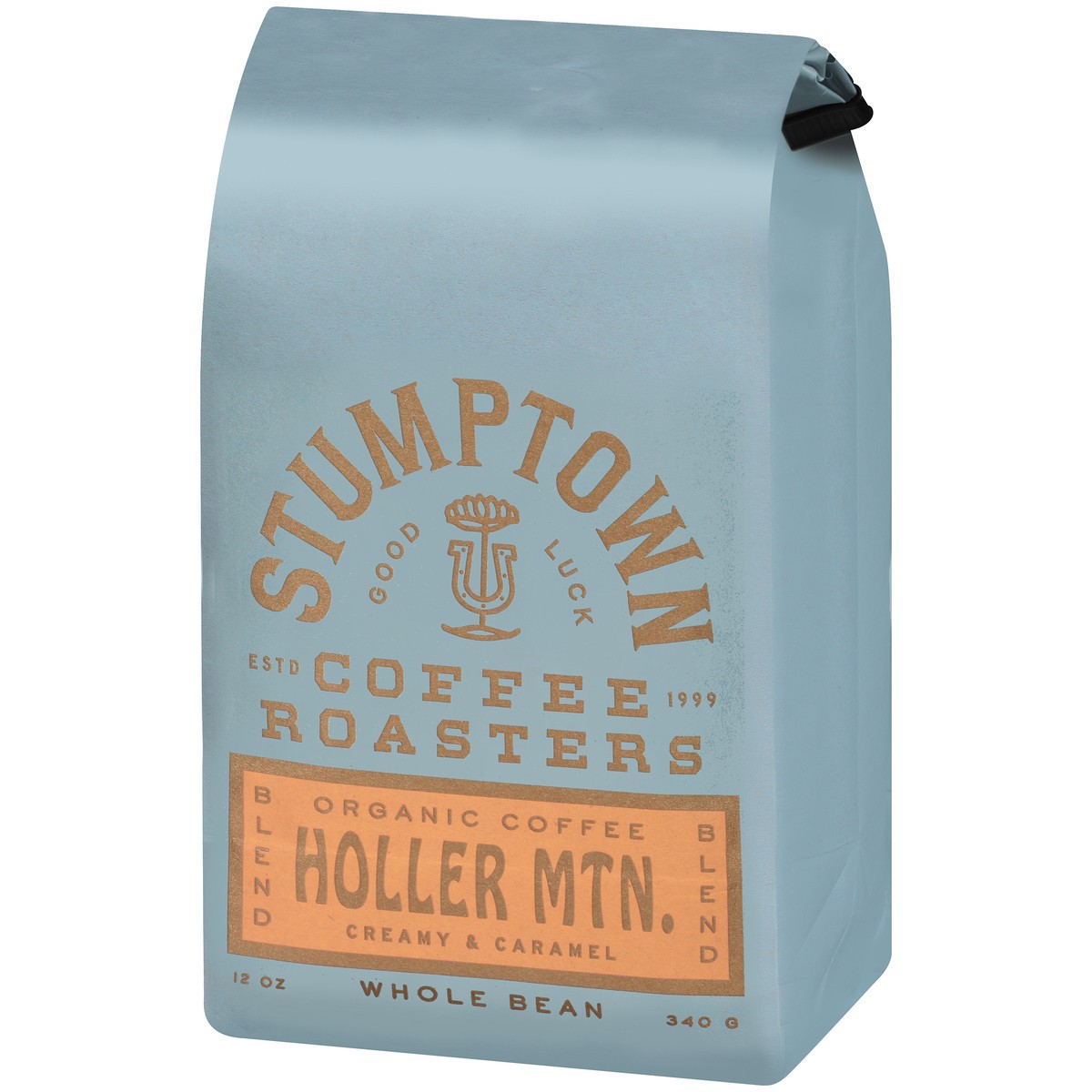 slide 4 of 12, Stumptown Coffee Holler Mountain Blend Creamy & Caramel Organic Whole Bean Coffee 12 oz. Stand Up Bag, 12 oz
