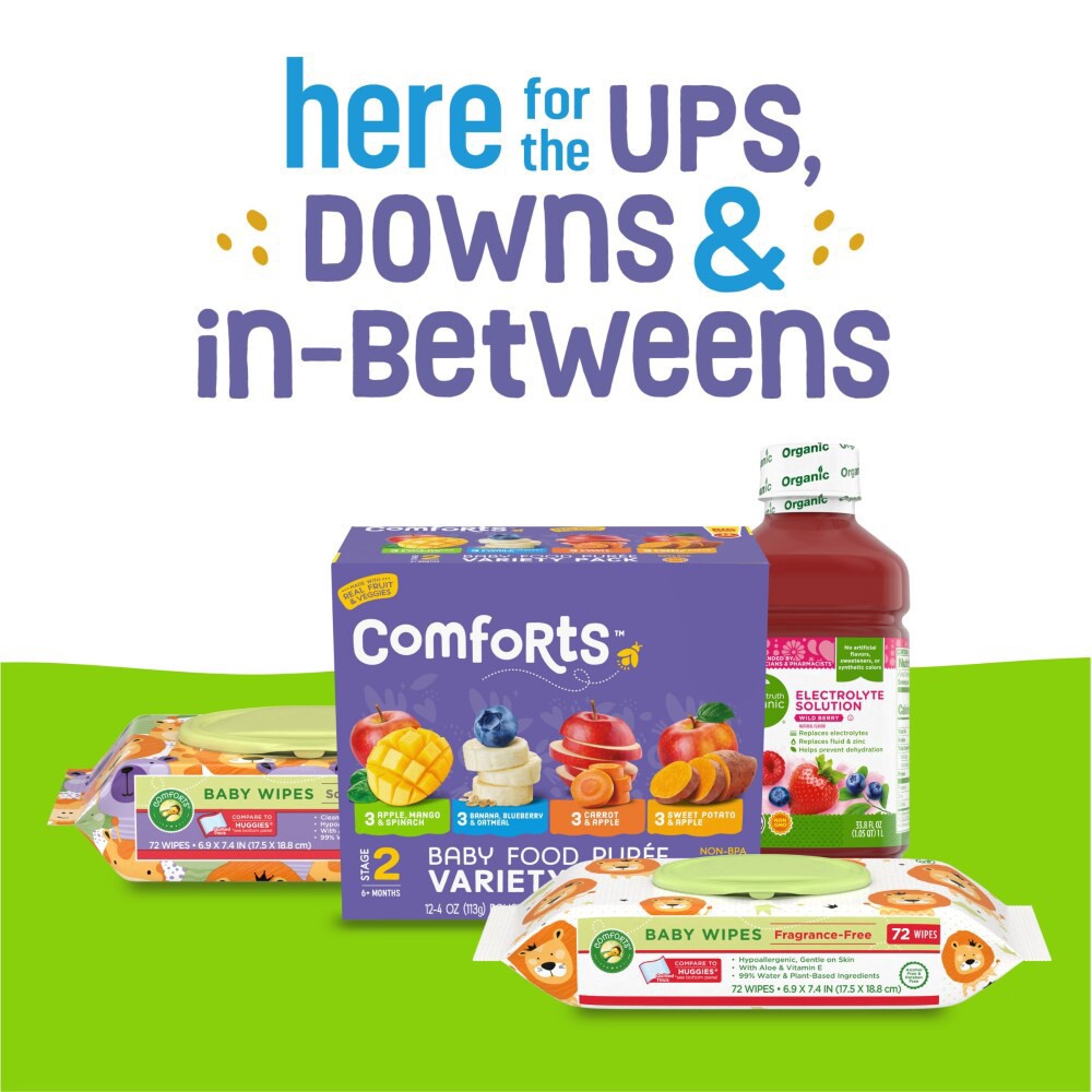 slide 6 of 6, Comforts Size 5 Day Or Night Diapers Super Value Box, 128 ct