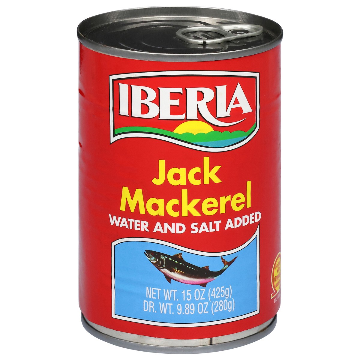 slide 1 of 3, Iberia Jack Mackerel 15 oz, 15 oz