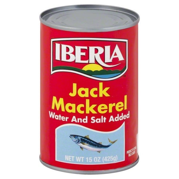 slide 1 of 1, Iberia Jack Mackerel, 15 oz
