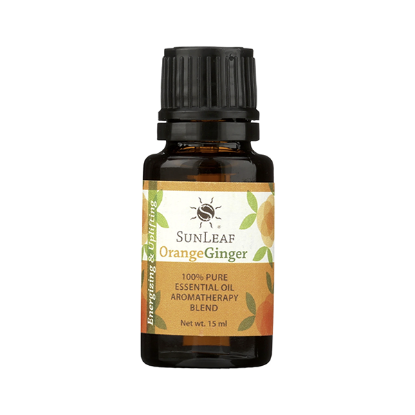 slide 1 of 1, Sunleaf Naturals Orange Ginger Essential Oil Aroma Blend, 15 ml