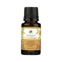 Sunleaf Naturals Orange Ginger Essential Oil Aroma Blend
