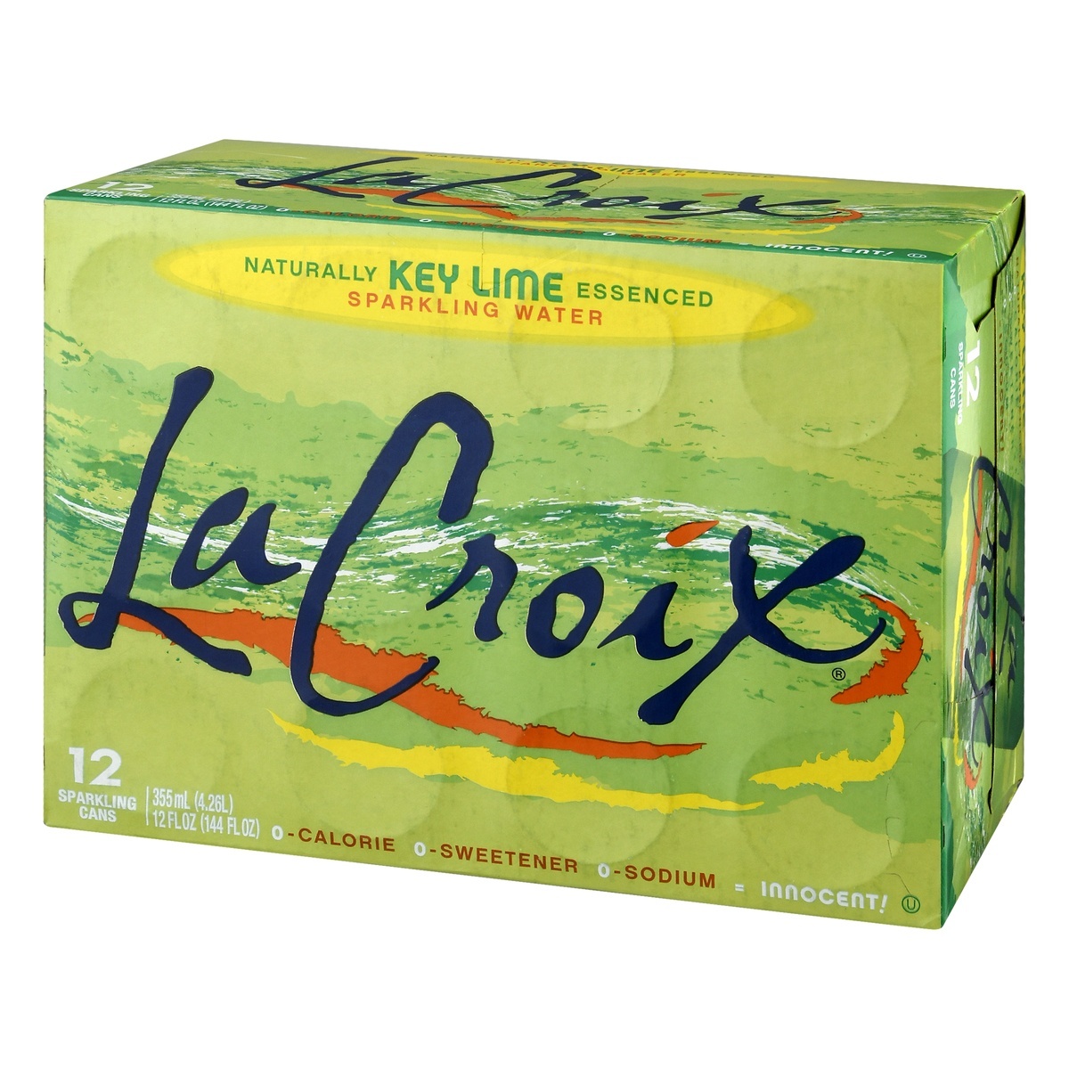 slide 3 of 10, La Croix Key Lime Sparkling Water, 12 ct; 12 fl oz