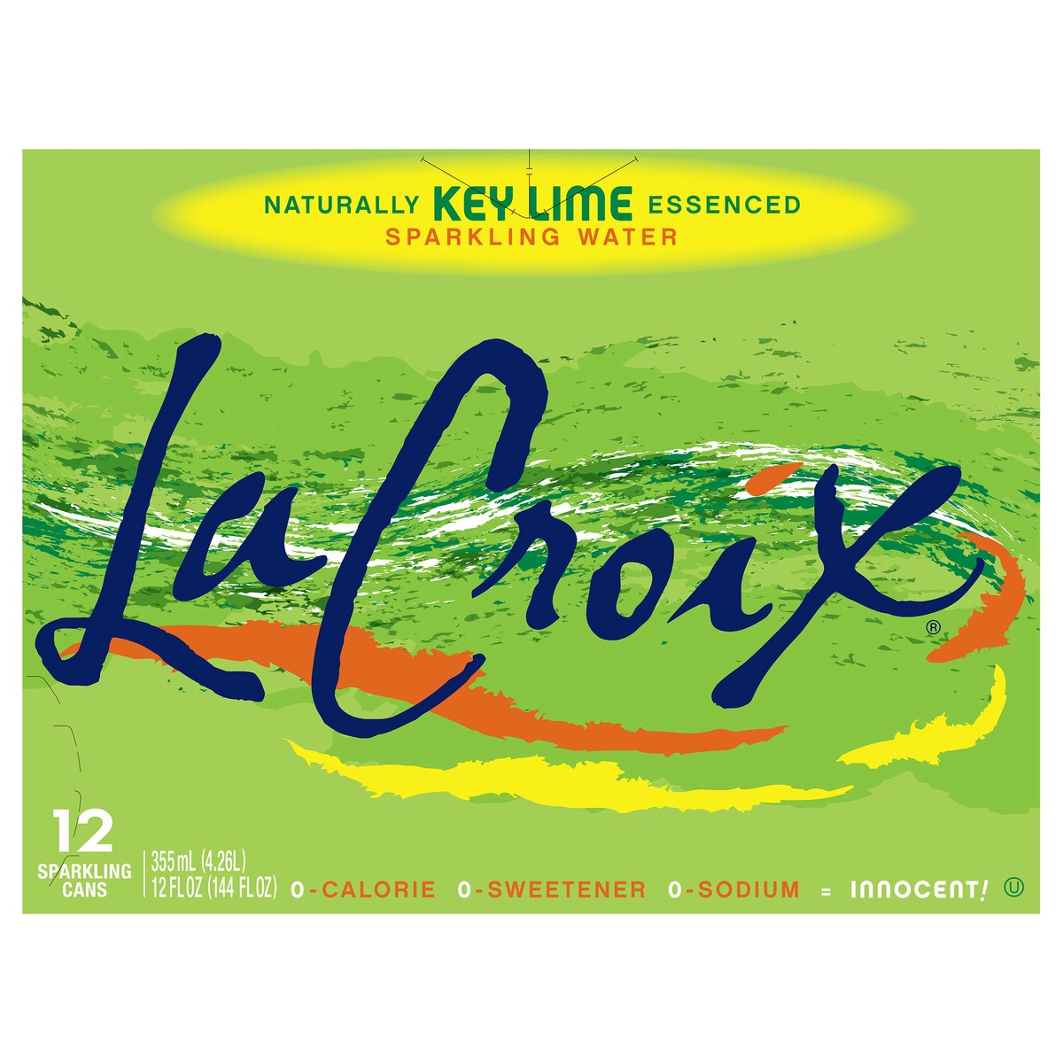 slide 9 of 10, La Croix Key Lime 12 Pack 12oz, 12 ct; 12 fl oz