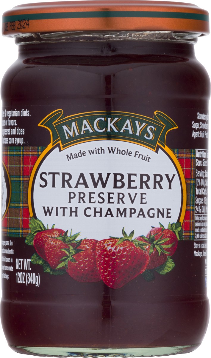 slide 2 of 12, Mackays Strawberry Preserve 12 oz, 12 oz