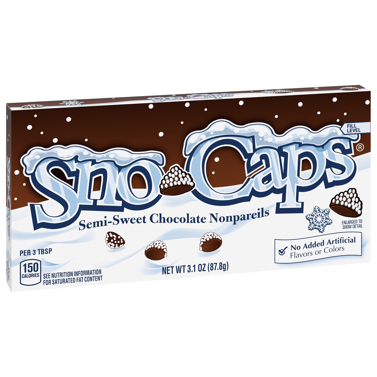 slide 2 of 15, Sno-Caps Semi-Sweet Chocolate Nonpareils 3.1 oz, 3.1 oz