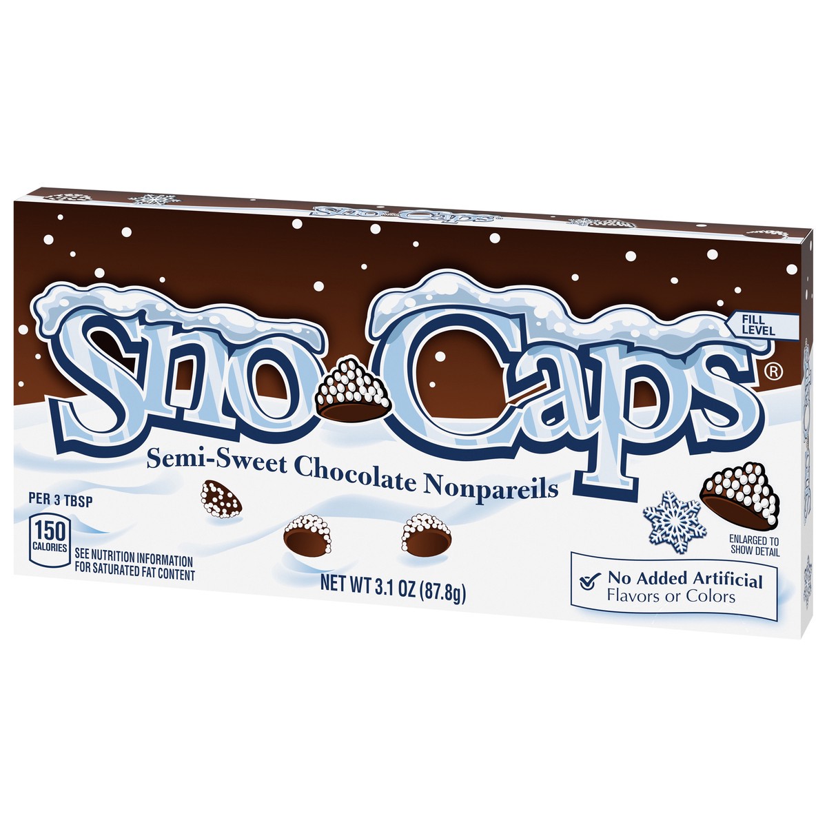 slide 12 of 15, Sno-Caps Semi-Sweet Chocolate Nonpareils 3.1 oz, 3.1 oz