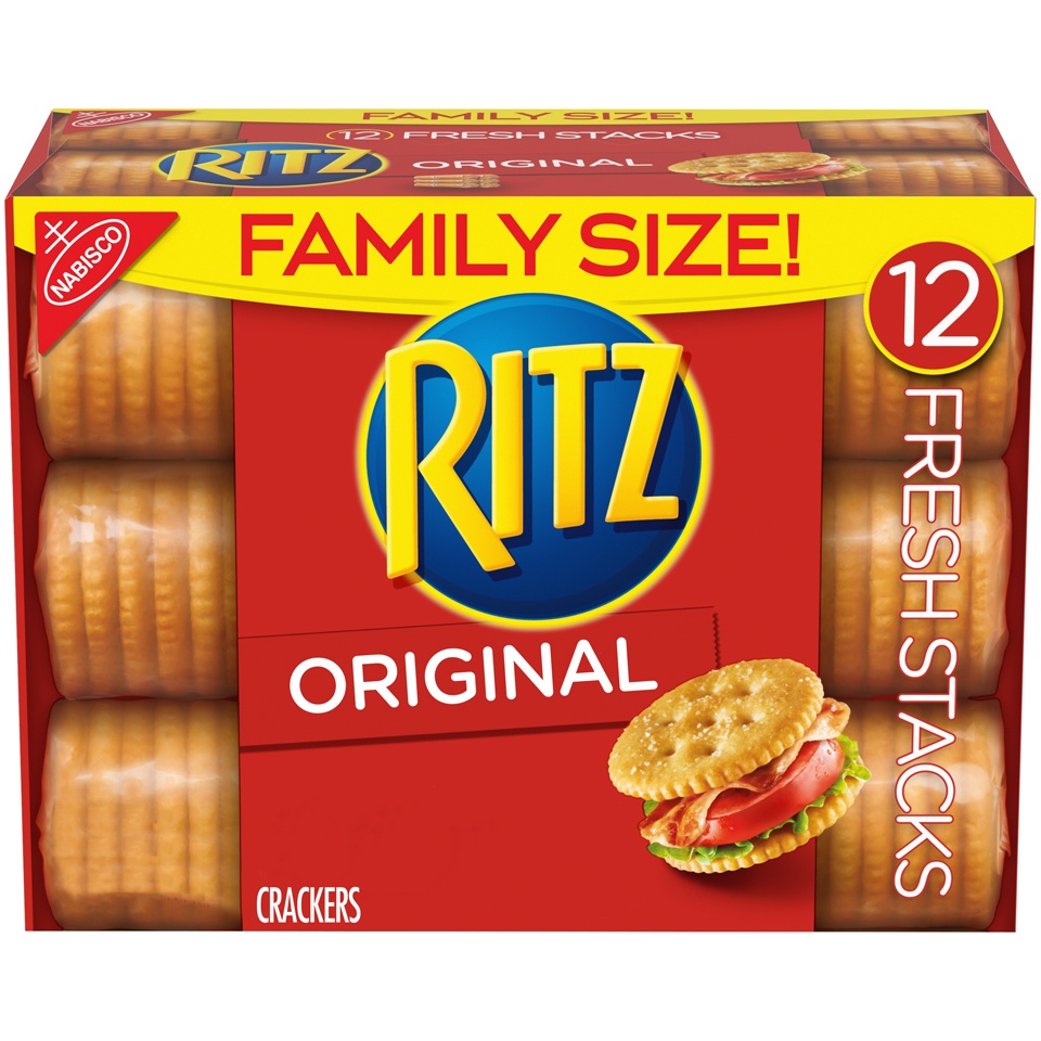 slide 2 of 9, Ritz Original Crackers Fresh Stacks, Family Size, 17.8 oz