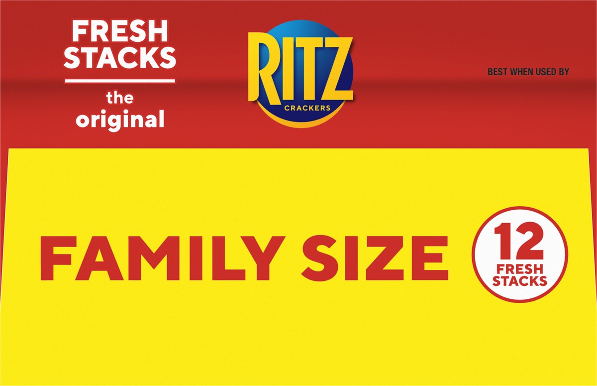 slide 9 of 9, Ritz Original Crackers - Fresh Stacks, Family Size, 17.8 oz