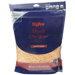 Hy-vee Sharp Cheddar Shredded Cheese