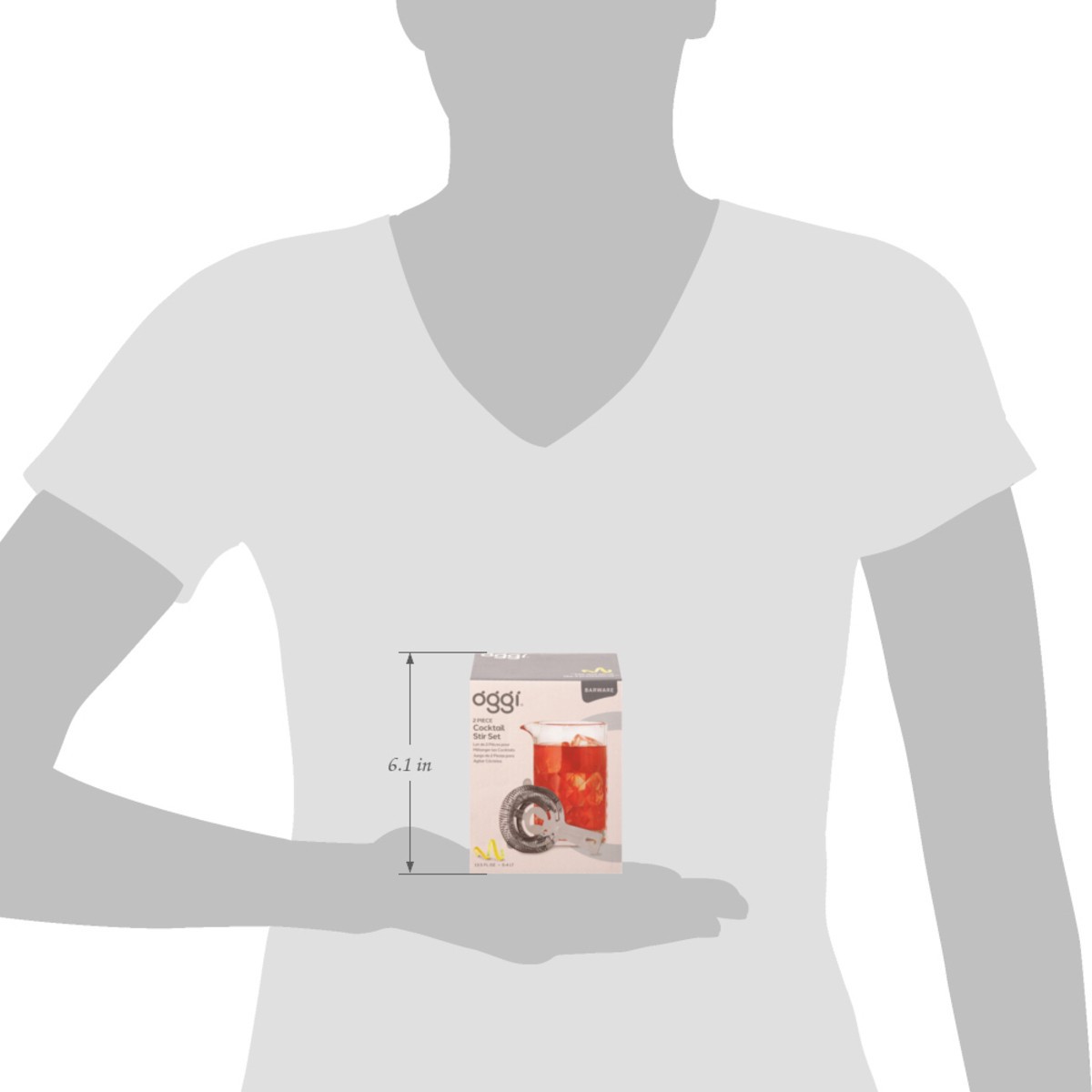 slide 7 of 12, Oggi Cocktail Stir Kit, 1 ct