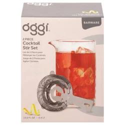 Oggi Cocktail Stir Set - 2 Pieces