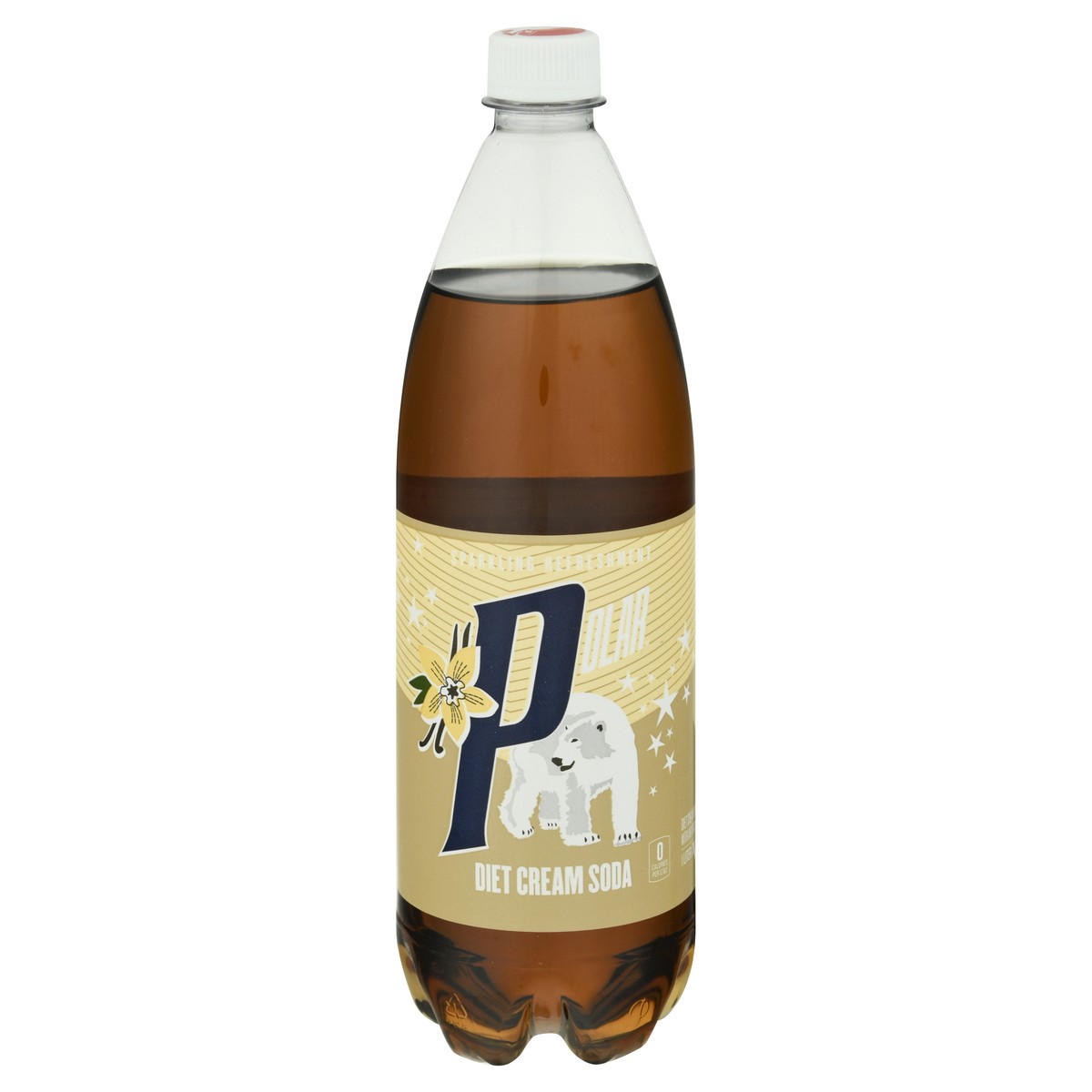 slide 11 of 13, Polar Cream Soda, Diet - 1 l, 1 l