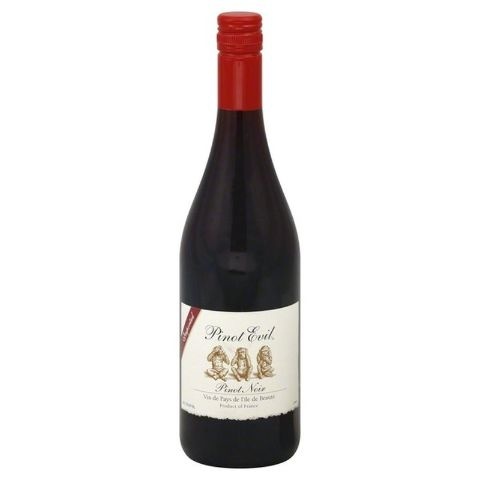 slide 1 of 1, Pinot Evil Pinot Noir Wine, 750 ml