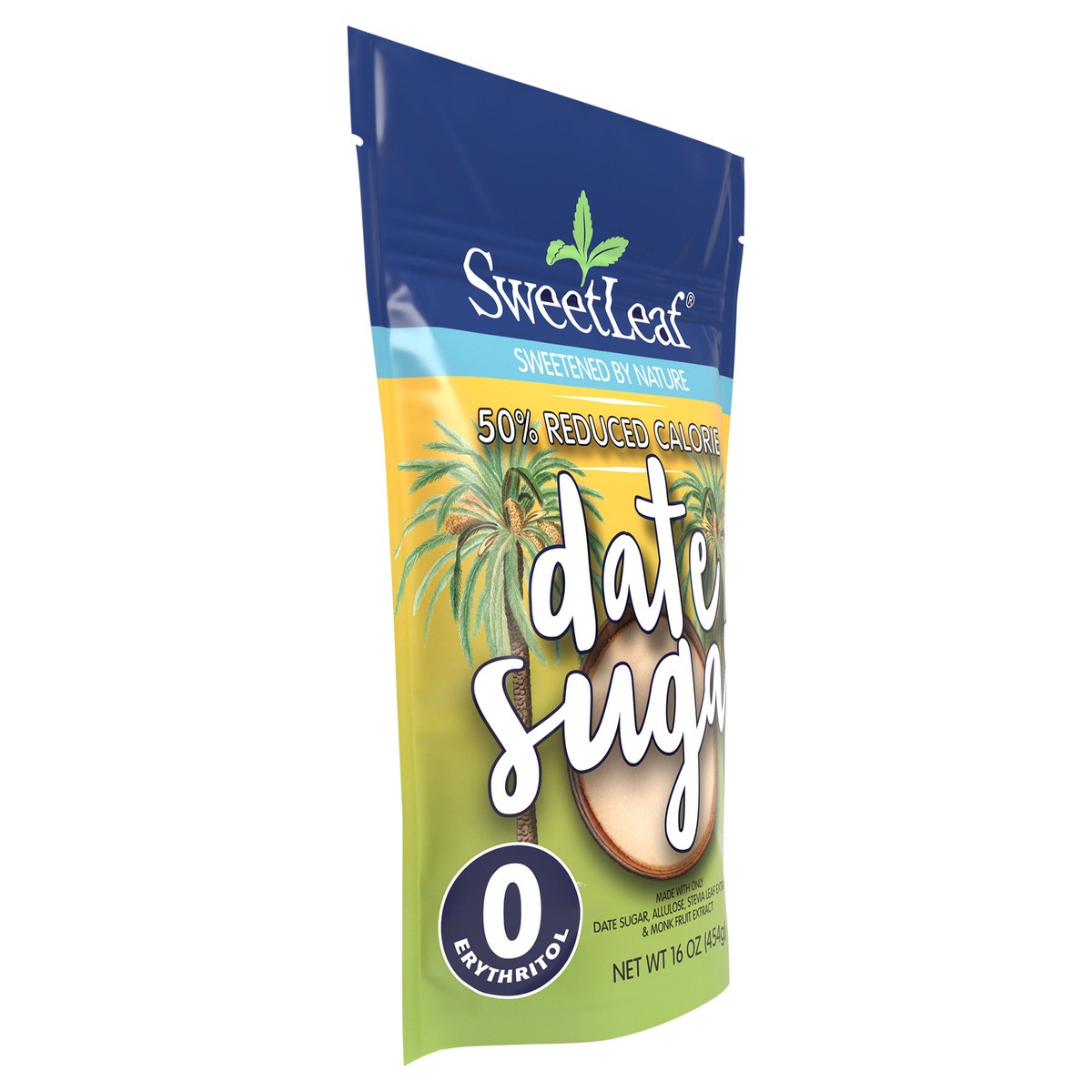 slide 9 of 12, SweetLeaf 50% Reduced Calorie Date Sugar, 16oz bag, 16 oz