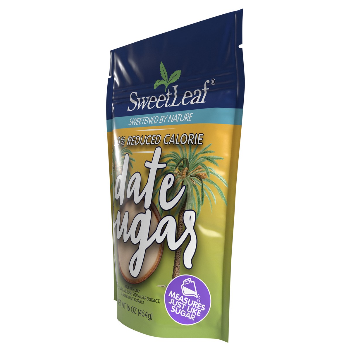 slide 3 of 12, SweetLeaf 50% Reduced Calorie Date Sugar, 16oz bag, 16 oz