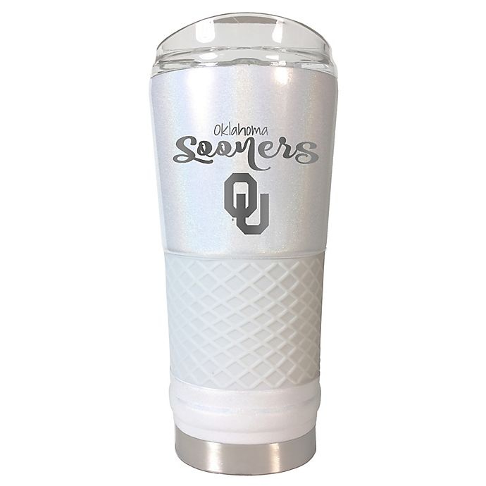 slide 1 of 1, NCAA University of Oklahoma Opal Draft Tumbler, 24 oz